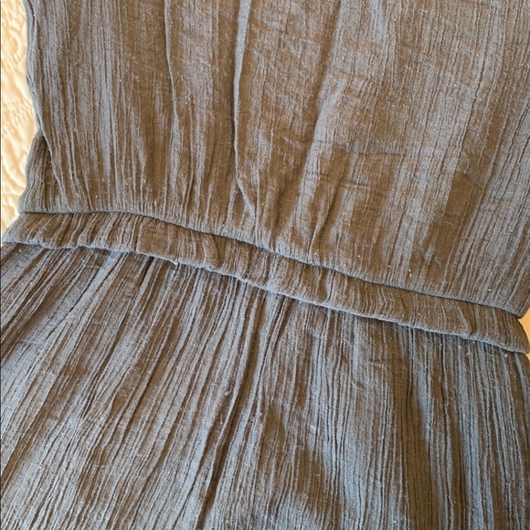 Mikarose Charcoal Flutter Sleeve Maxi Dress - Picture 4 of 4